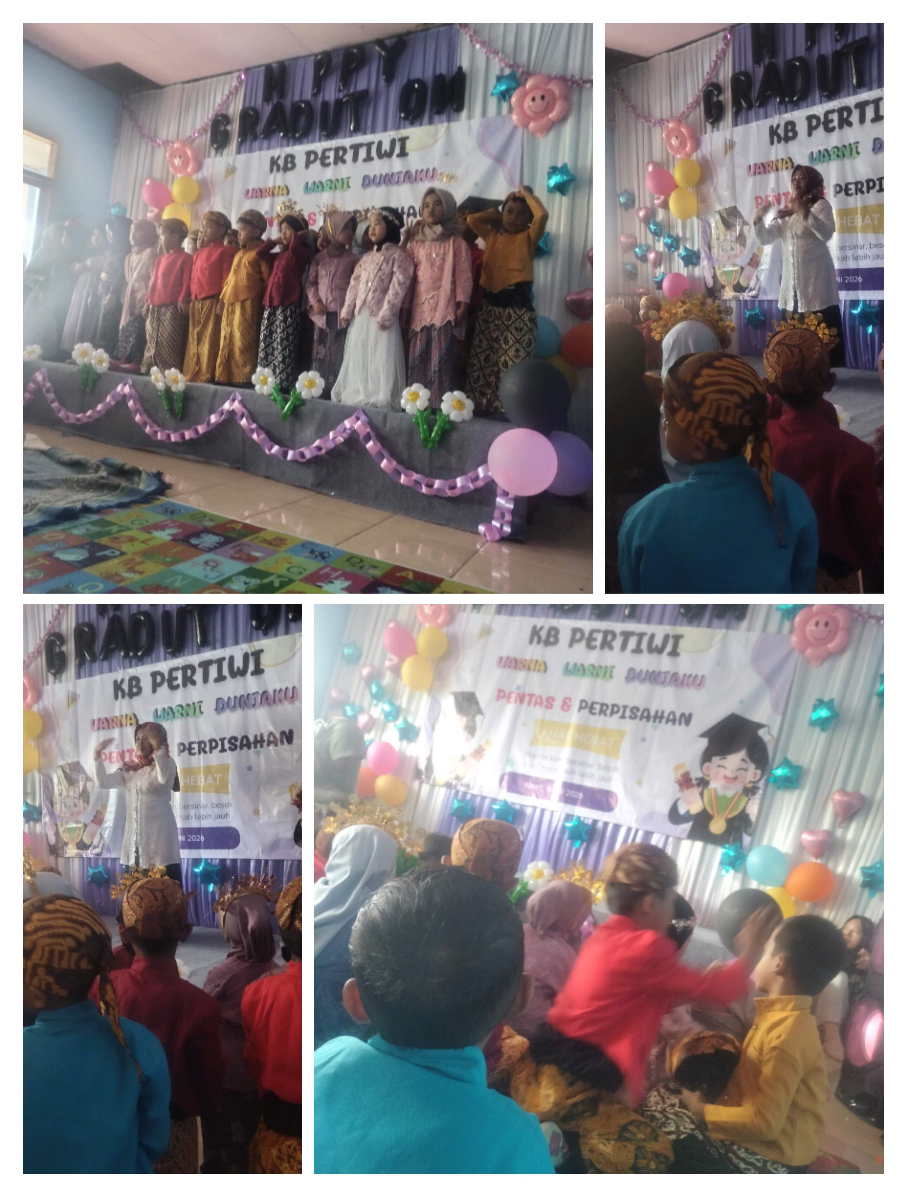 PELEPASAN DAN PENTAS SENI PAUD KB PERTIWI TA 2025/2026
